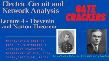 Lecture 5 : Thevenin and Norton Theorem