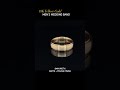 Men’s 18K Yellow Gold Polish + Matte Finish Wedding Band