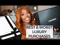 BEST AND WORST LUXURY PURCHASES!! LOUIS VUITTON, CHANEL, GUCCI