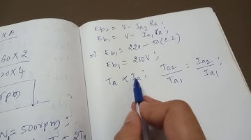 Lecture video-3 Numerical Problems and Solution on DC Motors