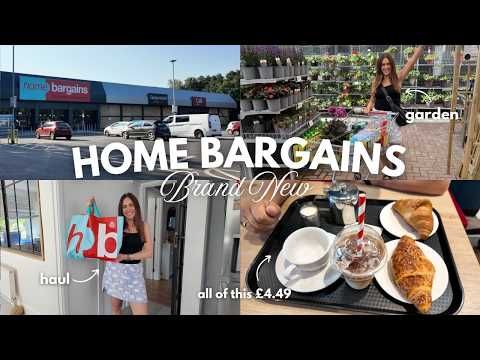 BRAND NEW HUGE Home Bargains Summer 2026, Home Bargains Cafe, Garden World + Haul thumbnail
