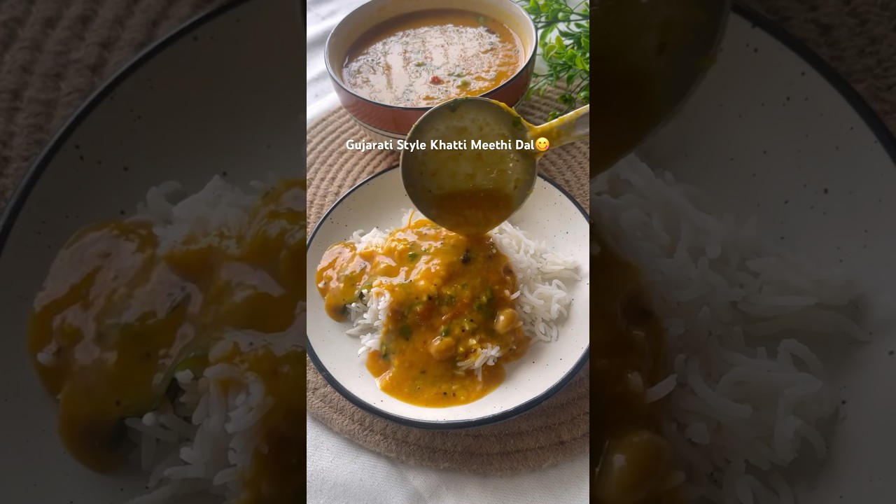 Gujarati style khatti meethi dal |Khatti meethi dal #cookwithnidhiii #khattimeethidal #gujaratidal