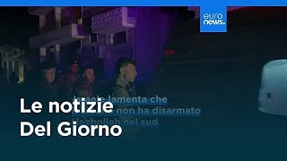 Le Notizie Del Giorno 12 Gennaio 2026 - Pomeridiane