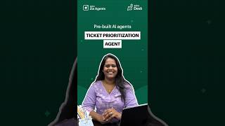 Ticket Prioritization Zia Agent for Zoho Desk