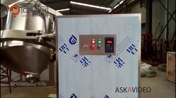 Three-dimensional mixing machine for powder blended