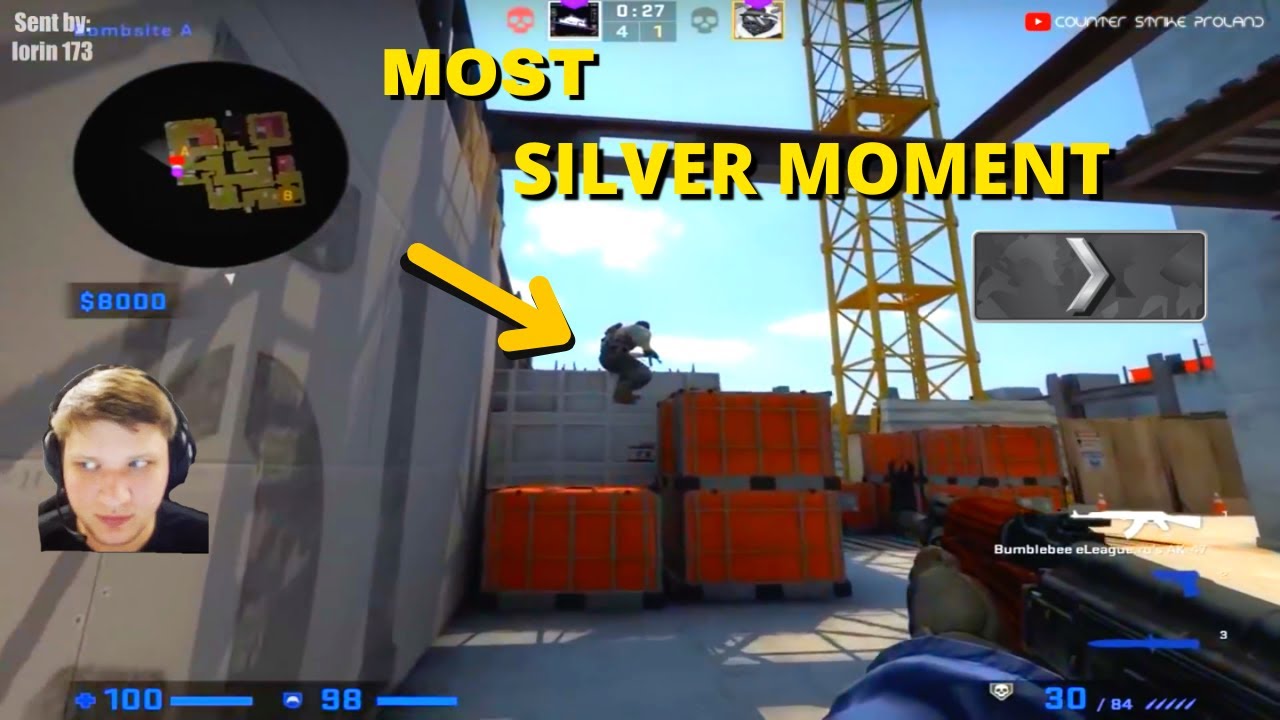 The Most SILVER MOMENTS In CS:GO History