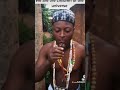 Levitation of an object by the power of consciousness by a young african shaman