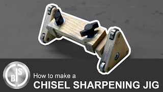 THE EASY WAY TO GRIND A MICRO BEVEL | MY CHISEL SHARPENING JIG