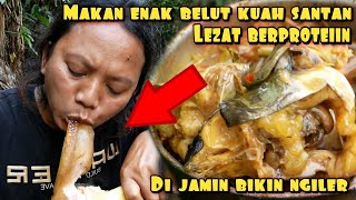 MAKAN LAHAP BELUT SANTAN BIKIN NAMBAH NAPSU MAKAN