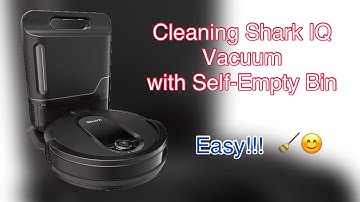 Cleaning Shark IQ Robot Vacuum with Self Empty Bin | Shark Robot Maintenance