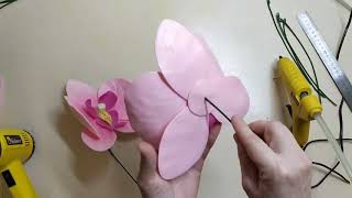 Орхидея из изолона ❀. Учимся вместе)