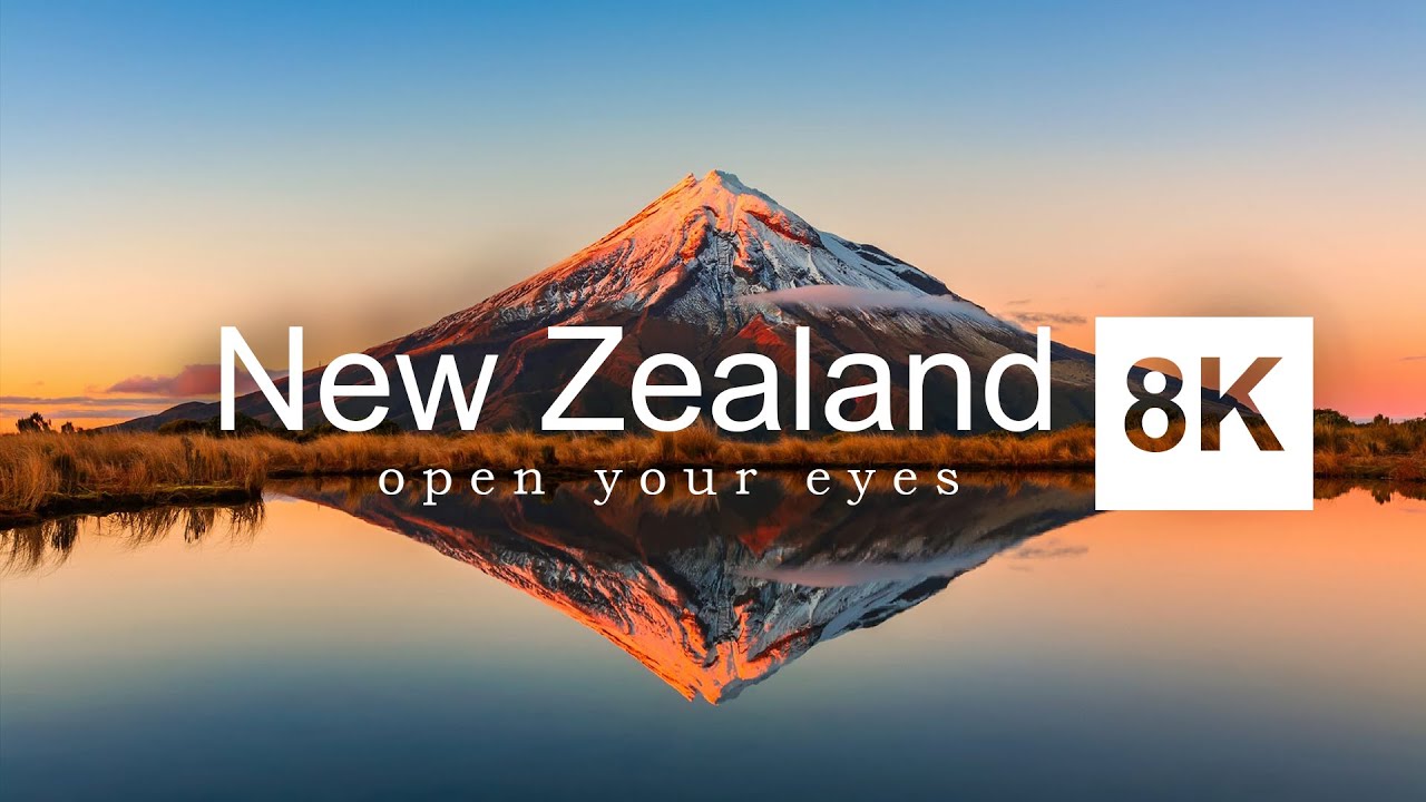 ⁣New Zealand in 8k ULTRA HD HDR - A Hidden Paradise (60 FPS)