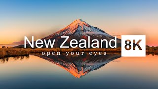 New Zealand in 8k ULTRA HD HDR  A Hidden Paradise (60 FPS)