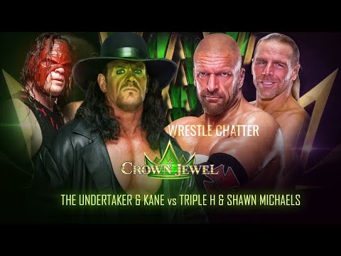 wwe crown jewel matches