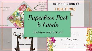 Paperless Post Review and Demo screenshot 5