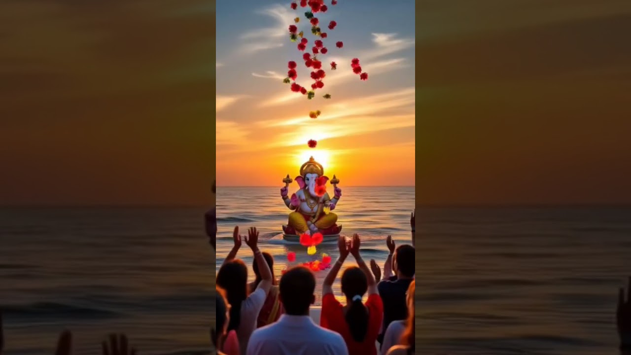 ganesh immartion 🙏