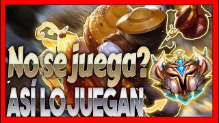 QUE NO SE JUEGA? NUEVA ESTRATEGIA QUE USAN LOS PRO! Singed Top s10 Exelion lol