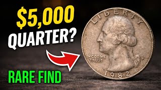 Could Your 1982 Washington Quarter Be Worth Thousands Rare 1982-P Quarter Value & History Explained