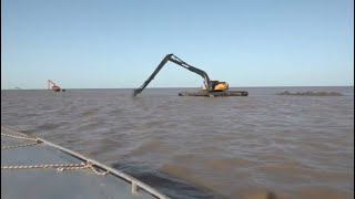 видео: Атырау облысында өзен мен канал түбі тереңдетіліп жатыр картинка: Атырау облысында өзен мен канал түбі тереңдетіліп жатыр