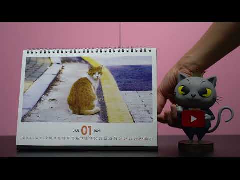 [긴급] 2025년 묘통령 굿즈 탁상 달력을 소개 합니다