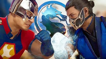 New Peacemaker vs Sub-Zero Intro Dialogue! | Mortal Kombat 1