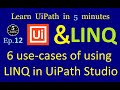Master LINQ for UiPath in 5 Minutes