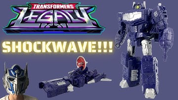 Transformers Legacy - Core Class Shockwave Review
