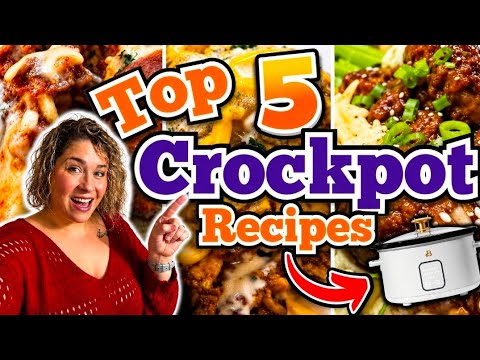 ⭐ TOP 5 ⭐ MIND-BLOWING CROCKPOT RECIPES YOU MUST TRY! | QUICK & EASY SLOW COOKER MEALS  thumbnail