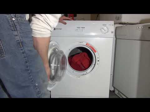 Review and Demonstration of the White Knight C44A7W 7kg tumble dryer.