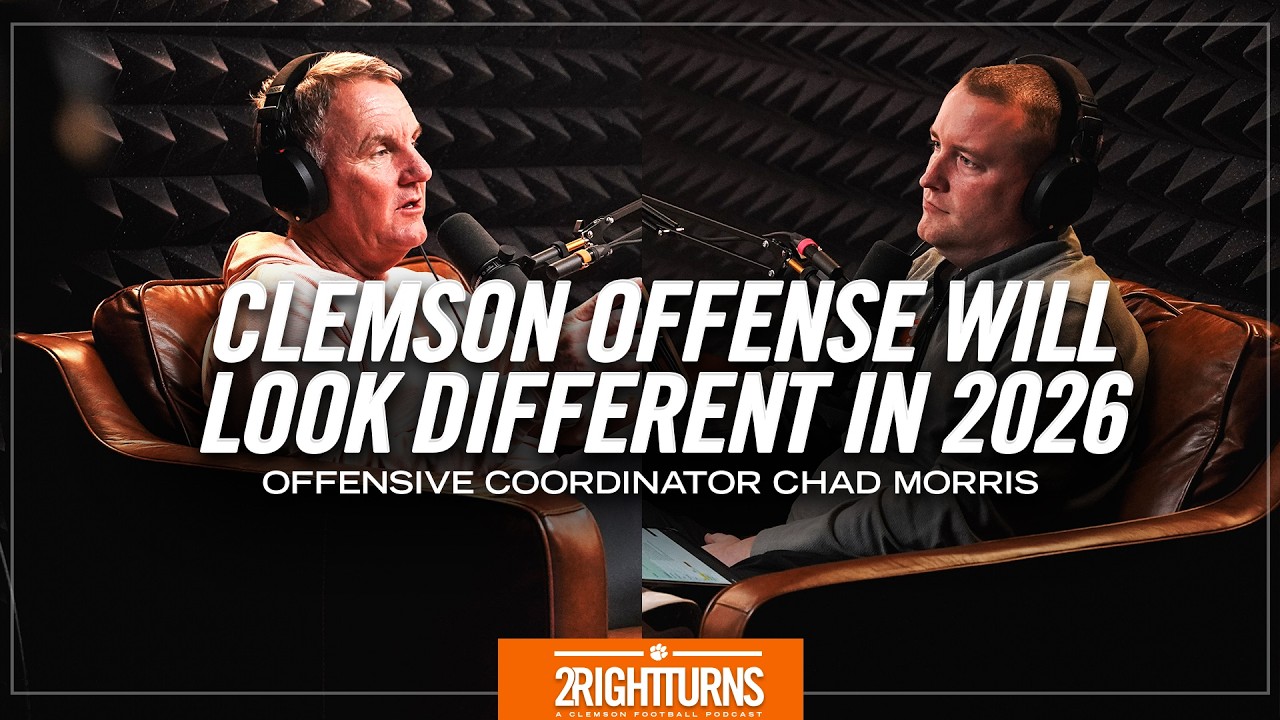 What to expect from the 2026 Clemson Football offense with OC Chad Morris | 2 Right Turns Podcast