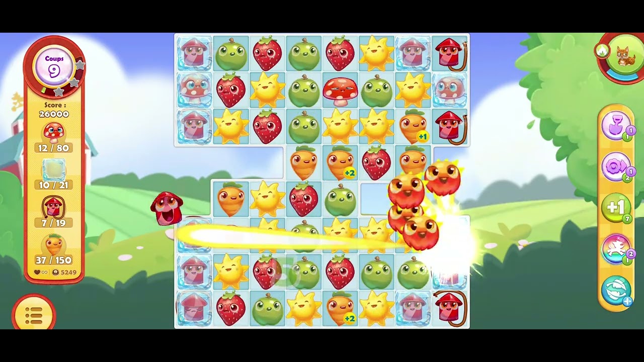 FARM HEROES SAGA LEVEL 5249