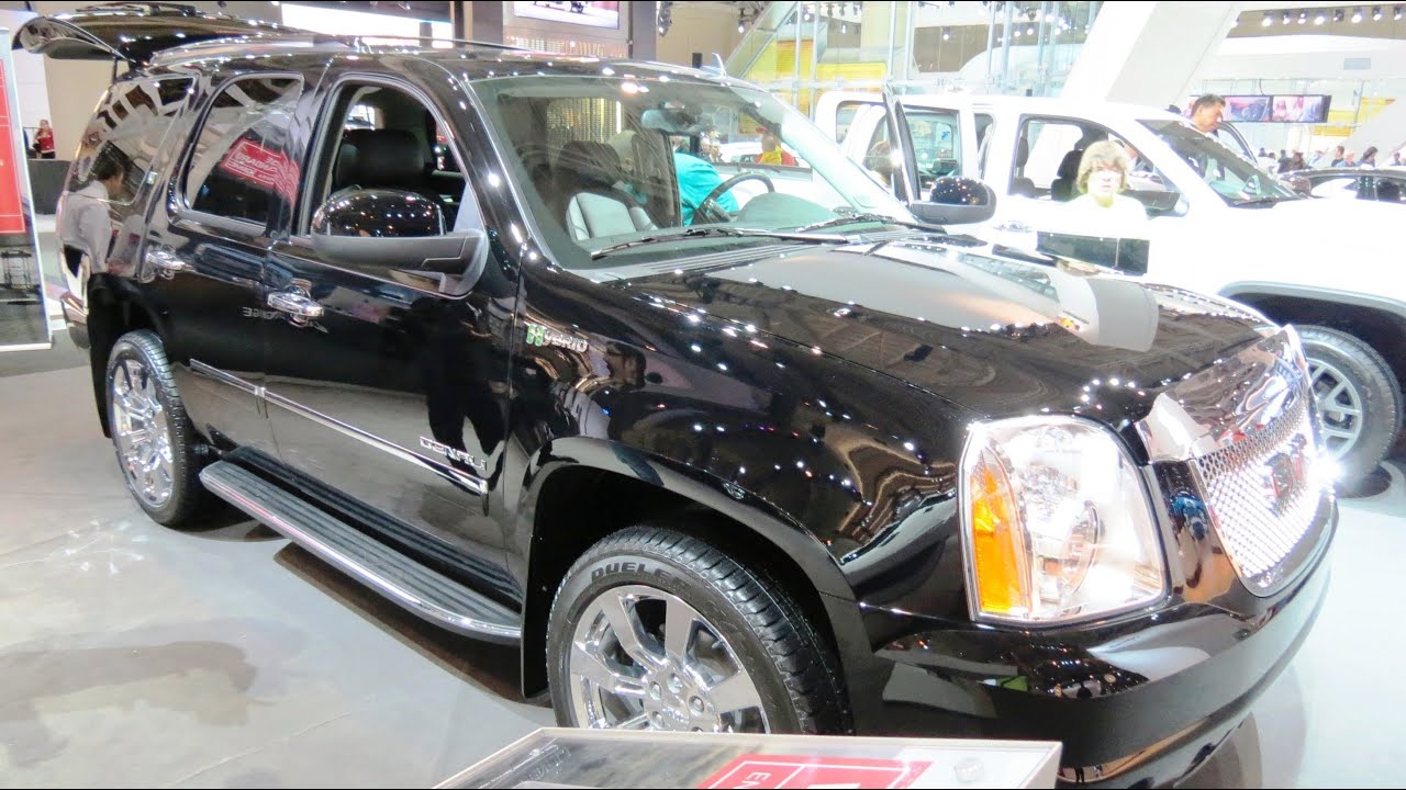 2013 GMC Yukon Denali Hybrid 4WD At The 2013 Canadian Int Auto Show Toronto