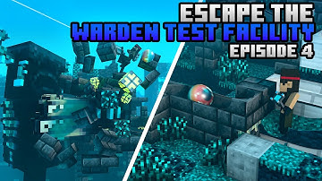 Escape The Warden Test Facility - EP 4:The Tower- MINECRAFT Marble Run