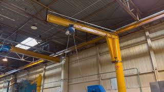 Lot 57: 1T ABUS Crane with Hoist