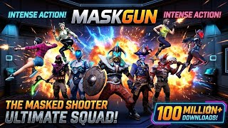 Maskgun : FPS Shooting gun game 🎮| The Yard : Team Deathmatch 🔥|Victory 🏆 #maskgungameplay #maskgun  screenshot 2