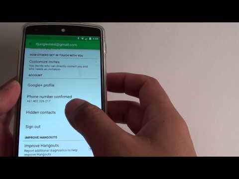 Video Google Nexus 5: How to Restore Hidden Contacts in... - youtube