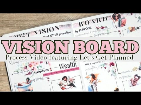 2024 Vision Board Process Video