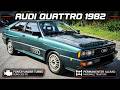 1982 Audi quattro: Fünfzylinder Turbo mit 200 PS im Detail