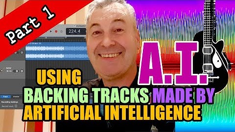 Using backing tracks made by Artificial Intelligence [PART 1]