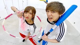 【変な競技だらけ】第一回!! 男女YouTuber運動会したらクソ盛り上がったwwww