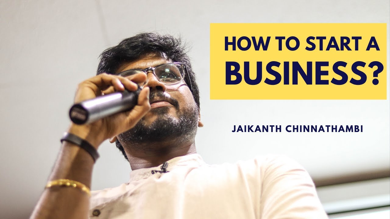 How To Start A Business? | Tamil - YouTube