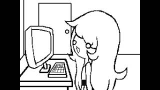Touching the Computer (Flipnote)