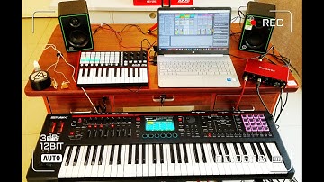 Budget Home Studio Unboxing and Setup (ft Akai, 64 Audio, Roland Fantom, Mackie and Focusrite)