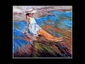 A areia que o mar lavou, óleo s/tela 35×40.#impressionismo