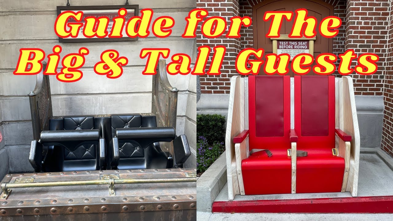 Universal Studios Rides - Guide for The Big and Tall Guests