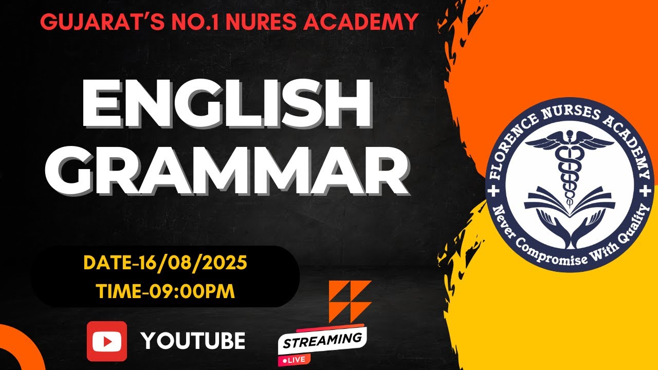ENGLISH GRAMMAR  | FHW  || MPHW || PHC || AIIMS || GMERS