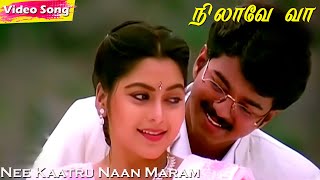 Nee Kaatru Naan Maram HD | Nilaave Vaa | Hariharan Hits | Vijay | Tamail Melody Songs