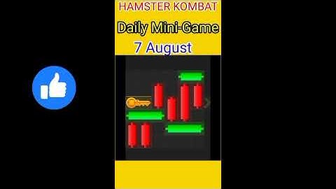 mini game | hamster kombat | 7 august