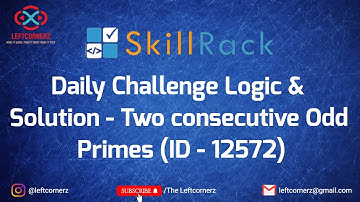 skillrack daily challenge logic and solution - two consecutive odd primes (26-02-2021) [id -12572]