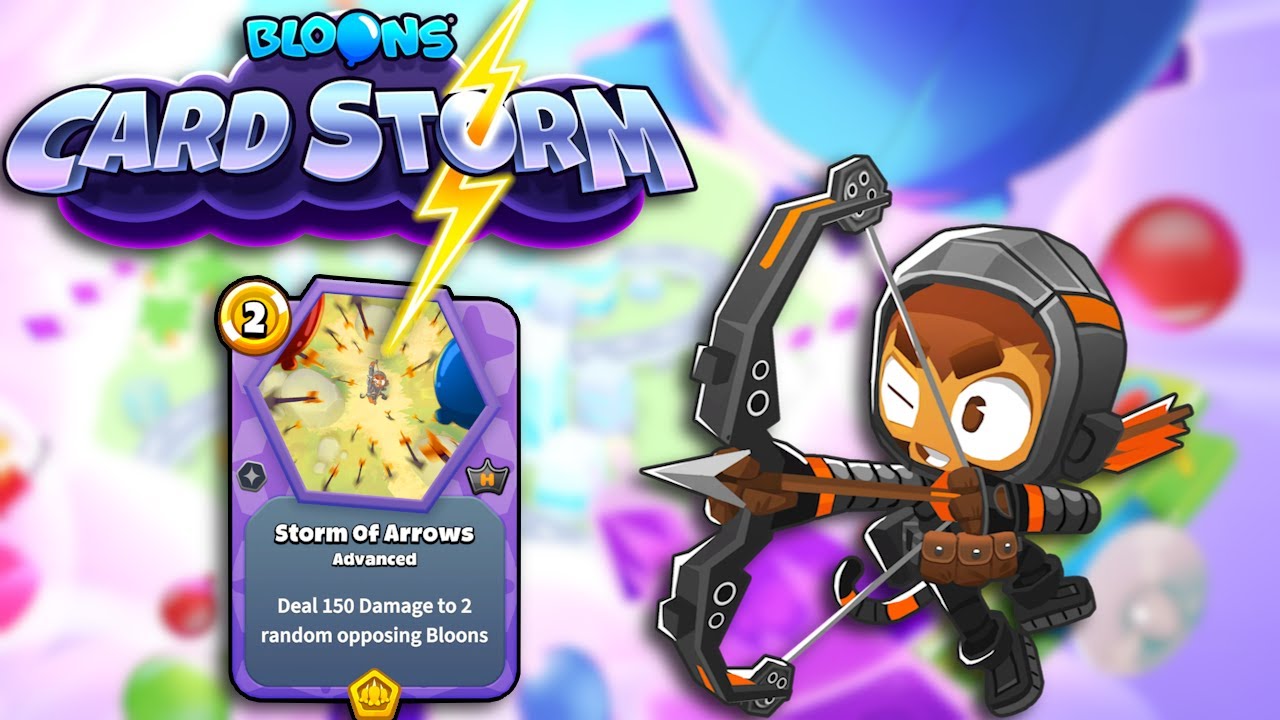 A NEW BLOONS GAME! | Bloons Card Storm EP 1 - YouTube